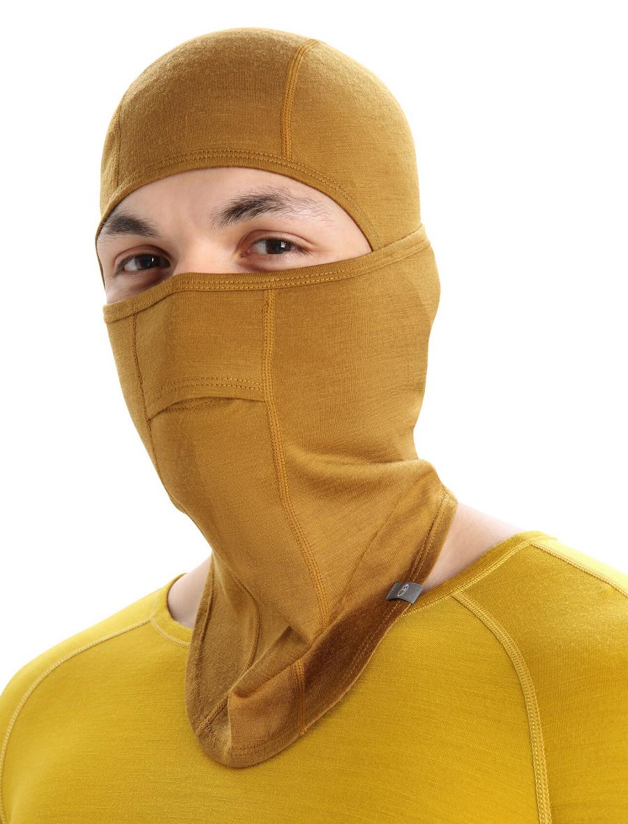 Clove Men's Icebreaker Unisex Merino Oasis Balaclava Headband | USA 1082MQZA